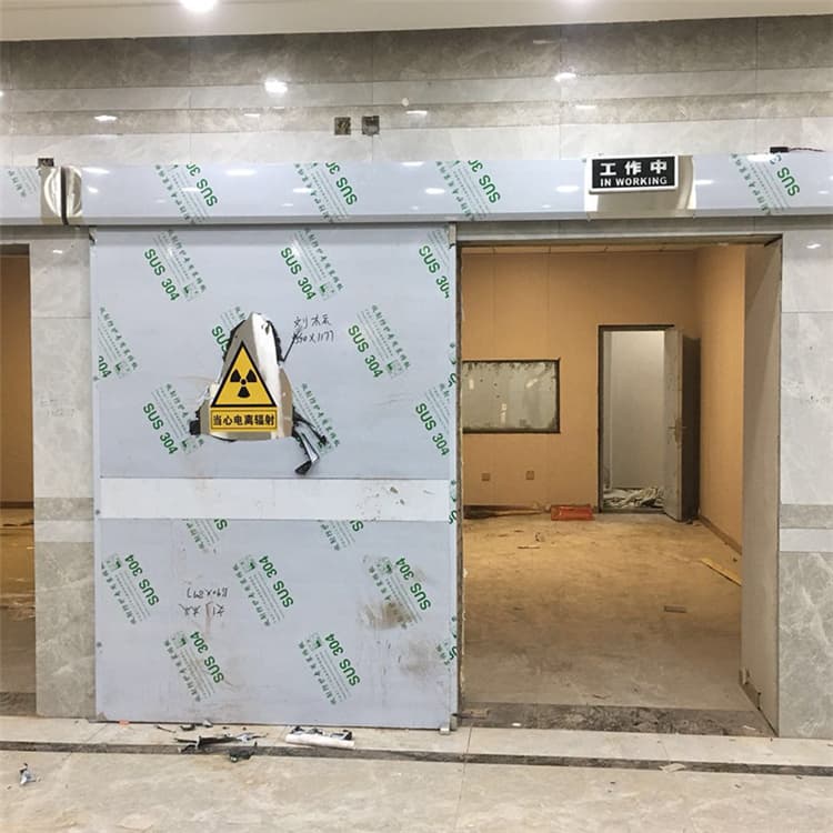 珠海双扇电动防护铅门